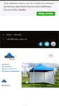 Mobile Screenshot of huber-zelte.de